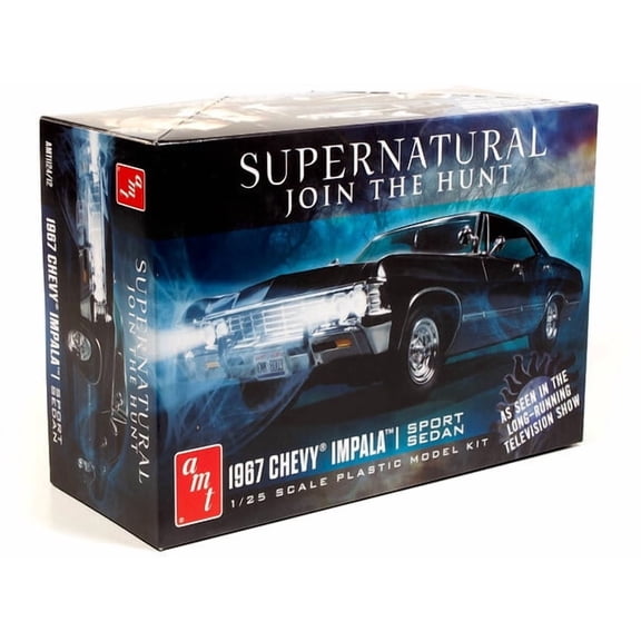 Supernatural 1967 Chevy Impala 4Door AMT Model Kit