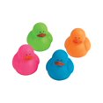 thumbnail image 2 of Mini Neon Rubber Duckies (2Dz) - Party Favors - 24 Pieces, 2 of 4