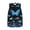 Blue Butterfly Floral Pattern, variant on Rainbow Cat Space Printing Galaxy Backpack for Kids Back to School,One Size