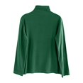 thumbnail image 5 of ZJXFGS Women'S Pull Over Tops Fall Long Sleeve Tops School Outfits for Teachers Early Fall Tops for Women Green XL, 5 of 9