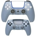 thumbnail image 1 of Replacement Shell for PS5, DIY Replacement Controller Housing Shell Case Set Front and Back Cover for Playstation 5 Dualsense Controllers (Metallic Blue)(Titanium Blue), 1 of 7
