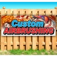 thumbnail image 2 of Custom Airbrushing 13 oz Vinyl Banner With Metal Grommets, 2 of 5