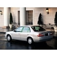 thumbnail image 2 of Rvinyl Pillar Post Window Trim Compatible with Toyota Corolla 1993-1997 - Matte (Black), 2 of 9