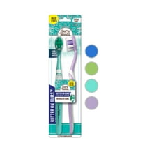 GuruNanda Butter on Gums Toothbrush for All Ages - Soft Bristles - ADA Accepted - 2 Count