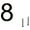 B, variant on Modern Floating Houses Number,Metal Modern Houses Number,Garden Door Mailbox Decors Numbers with Nails Set,Coated Black