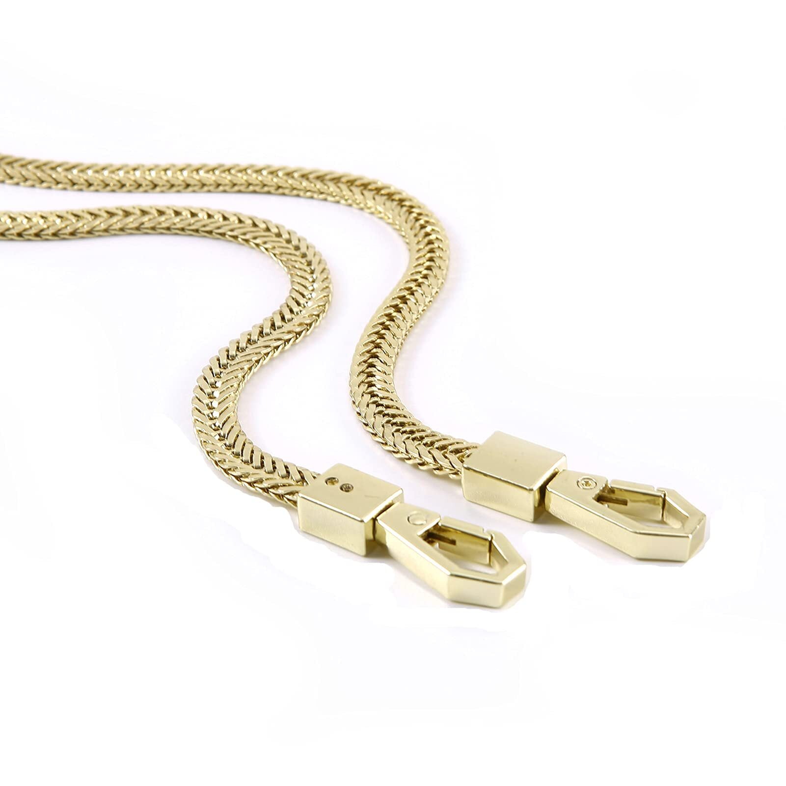 Iron Flat Bag Wallet Chain Strap Accessories Shoulder Messenger Handbag