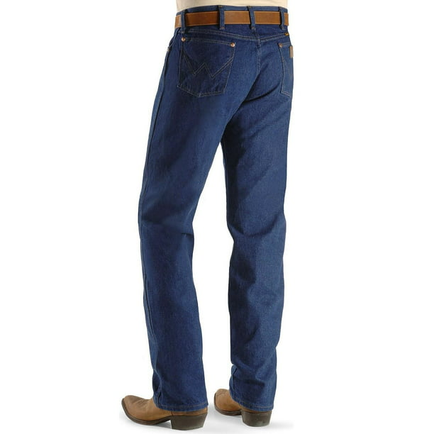 wrangler men's tall cowboy cut original fit jean,prewashed indigo,31x38 -  