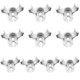 thumbnail image 2 of Plantas Benders Dobling Clips Entrenadores Ramas de jardinería Fijación reutilizable Fijación Vegetal Plántulas Abramenas de entrenamiento Blanco 10 Paquetes Monstrate HA011130-02B, 2 of 7