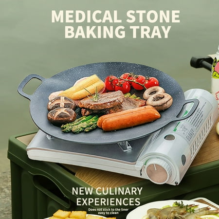 

Hadanceo Frying Pan Anti-rust Induction Cooker Frying Pan Cooking Universal for Kitchen
