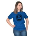 thumbnail image 3 of Freemason Providence Triangle Symbol Plus Size Crewneck Graphic Tee Shirt Brisco Brands 2X, 3 of 5