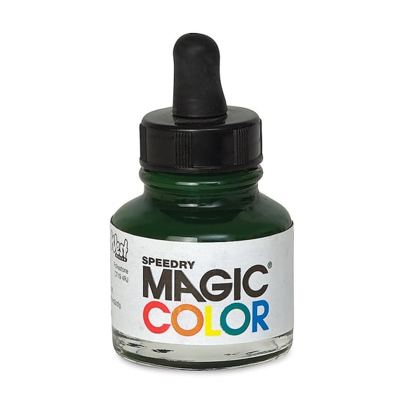 Magic Color Liquid Acrylic Ink - 28 ml, Grecian Olive