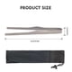 thumbnail image 5 of Scienceny Pinzas para comida a la parrilla, barbacoa de Metal, cocina, utensilios de cocina antideslizantes para hornear, pinzas para pan y carne Artesanía Scienceny TO009283-00, 5 of 6