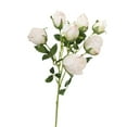 thumbnail image 2 of Artificial Vintage Roses Silk Flowers With Long Stem 19 Inch Total Length Gradient Color For Diy Bouquets Wedding Centerpiece Home Kitchen Decor, 2 of 9