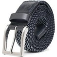 thumbnail image 3 of Men's Stretch Woven Braid Belt, Woven Elastic Golf Belt For Hunting Pants Casual Shorts Jeans, 3 of 7