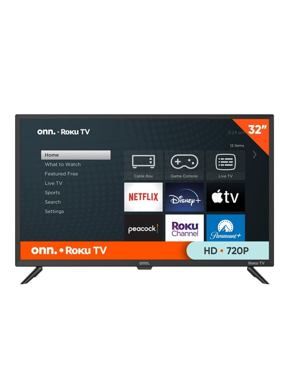 onn. 32 Class HD (720P) LED Roku Smart Television (100012589)
