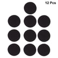 thumbnail image 2 of Miangastore 12Pcs Round Self Adhesive Hook Loop Tape Dots with Super Sticky Back Mounting Tape Removable Perfect for Home Office (Black), 2 of 8