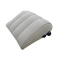 thumbnail image 1 of Almohada de cuña inflable para viajes, almohada de elevación de piernas, cómoda y suave almohada de cuña de viaje para dormir en el automóvil, la ofic, 1 of 9