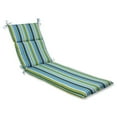 thumbnail image 2 of Pillow Perfect 537245 Topanga Stripe Lagoon Chaise Lounge Cushion, 2 of 2
