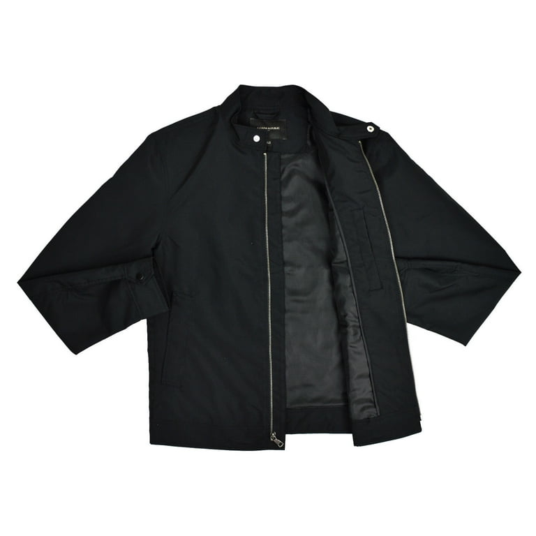 Banana republic mens black jacket discount