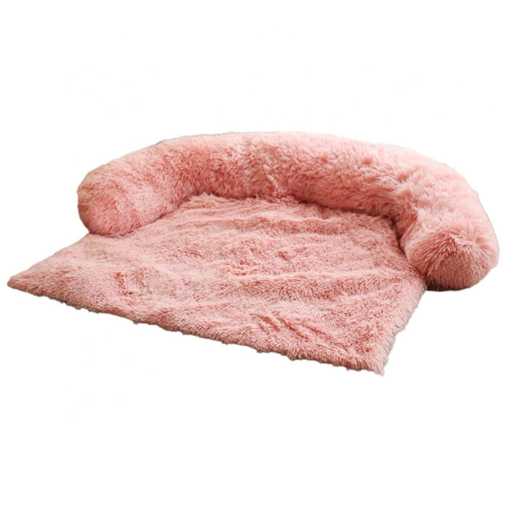 Plush Pet Sofa Bed, Comfy Dog Mat Sofa Warm Pet Kennel, Washable Dog Bed for Small Medium Large