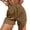 C-Brown107, variant on Womens Bohemian Shorts Crochet Trim Casual Drawstring Loose Fit Summer Beach Shorts Vacation Soft Bottoms