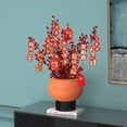 thumbnail image 5 of ZPAQI Lantern Flower Pot Desktop Container for Red Berries Holly Plant New Year Decor, 5 of 15