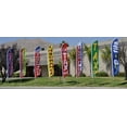 thumbnail image 3 of Finish Line Marker Advertising Feather Banner Swooper Flag Sign with Flag Pole Kit and Ground Stake, 3 of 5