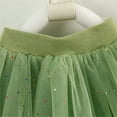 thumbnail image 5 of Darzheoy Girls Skirt Summer Versatile Elastic Waist Cake Puffy Skirt Color Layered Mesh Bow Casual Pleated Loose Solid Color Half Skirt Princess Skirt ,Size:1-7 Years, 5 of 9