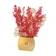 thumbnail image 2 of Cubo de flores artificiales de bayas para el Año Nuevo Chino 2026 para tienda, hogar y oficina Oro S, 2 of 8