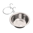 thumbnail image 3 of 3 cuencos colgantes de acero inoxidable para mascotas, para perros, gatos y conejos., 3 of 7
