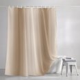 thumbnail image 3 of Khaki Ombre Shower Curtains for Bathroom, Farmhouse Beige Gradient Modern Art Waterproof Fabric Shower Curtain, Decorative Bathroom Curtain for Bathtub, 72"x84" , No Hooks Included, 3 of 9