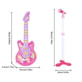 thumbnail image 3 of BotaniNest Educational Keyboard Musical Instrument Toys Cute Guitar For Kids With Microphone, 3 of 6