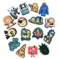 thumbnail image 3 of 16pcs Cute Cartoon Character Shoe Charms, Anime PVC Cool Shoe Decorations Accessories for Teens Adults Kids, Wristband Bracelet, 3 of 20