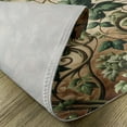 thumbnail image 4 of Ambesonne Leaf Print Place Mats Set of 4, Swirling Branches Ivy, Standard Size, Pale Brown Hunter Green, 4 of 5