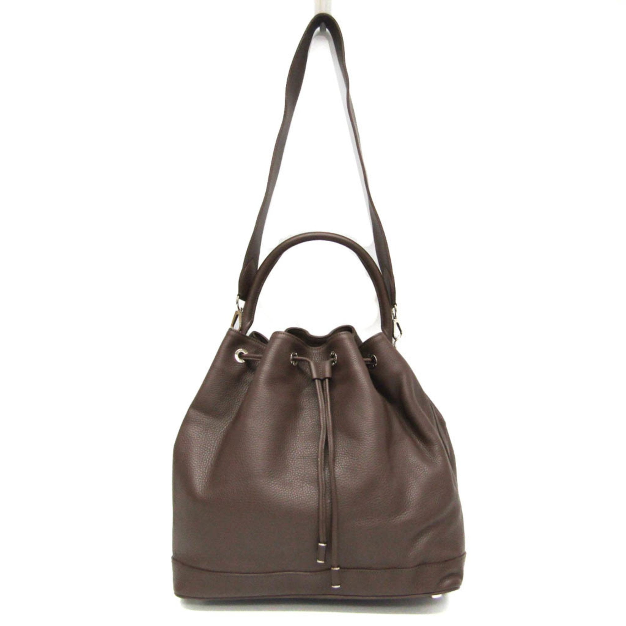 Pre-Owned Louis Vuitton Noe HAUTE MAROQUINERIE Women's Handbag,Shoulder Bag Brown (Good)