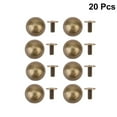 thumbnail image 3 of KAKOWELY Metal Rivet 20pcs Zinc Alloy Rivet Screw Rivet Mushrooms Rivet Punk Semicircular Rivet0.47"X0.47"X0.24", 3 of 3