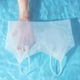 thumbnail image 5 of Ropa interior ultrafina de seda de hielo sin costuras para mujer, sección delgada, transpirable, con tirantes, hermoso chaleco en la espalda, pecho grande, sujetador acolchado para dormir pequeño, 5 of 5