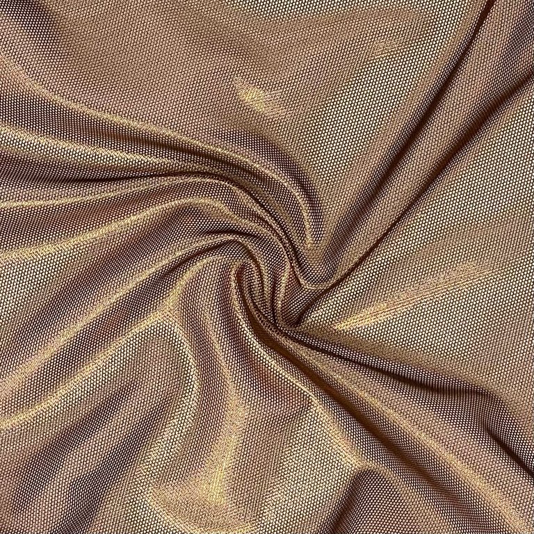 Ultrasheen Foiled Power Mesh Fabric | Blue Moon Fabrics