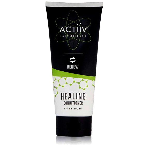 5 oz , ACTiiV Hair Science Renew Healing Conditioner hair beauty, Pack of 1 w/ Sleekshop Pink Comb