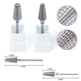 thumbnail image 4 of Broca de cerámica de carburo de tungsteno para uñas, fresa giratoria, cortador de uñas, brocas, taladro eléctrico para herramientas de manicura y pedicura, 4 of 4