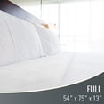 thumbnail image 3 of DMI Full Waterproof Mattress Protector, Fitted, Noiseless & Breathable, 54" x 75", White, 3 of 4