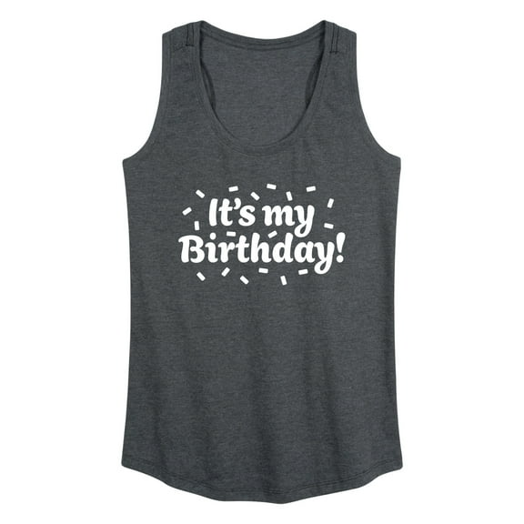 Instant Message - It's My Birthday - Women's Racerback Tank Top