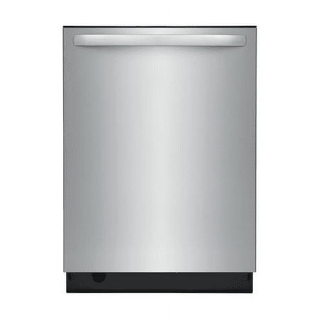 Frigidaire FDSH4501AS 24 Built In Dishwasher with 14 Place Settings 3rd Level Rack Energy Star National Sanitation Foundation Certified EvenDry 5 Cycles in Stainless Steel