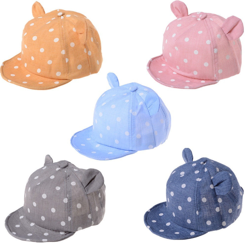Lovely Toddler Baby Unisex Boys Girls Cartoon Hat Cap All Seasons Gifts For 1-3Y 