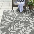 thumbnail image 5 of Solterra Ramo Indoor/ Outdoor Polypropylene Dk Gray Flat Weave Area Rug, 9x13, 5 of 8