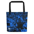 thumbnail image 2 of Black-blue Tote bag, 2 of 2