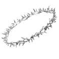 thumbnail image 2 of GAXIRE Corona de boda, corona de novia, diadema de novia, corona de metal para desfile, cumpleaños, graduación, 2 of 5
