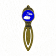 thumbnail image 1 of Corrosion Blue Square Warning Mark Bookmark Retro Office Label Page Marker, 1 of 4