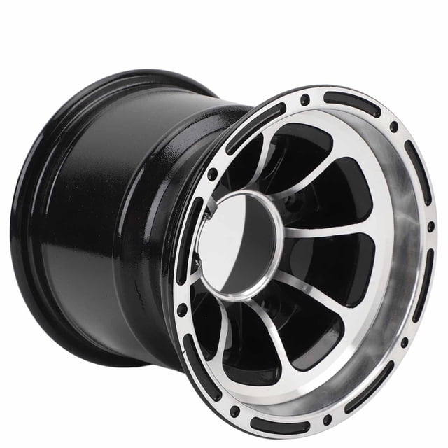 8 Inch ATV Wheel, High Strength Sporty Look Aluminum Alloy ATV Wheel Rim, Multipurpose ATV Wheel Hub Universal for Quad Bike Go Kart GolfCart