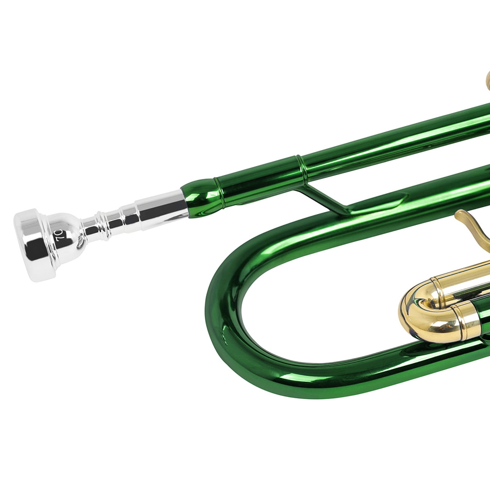 Professional Standard Trumpet Horn Beginner Trumpet Musical Instruments with Storage Case for School
